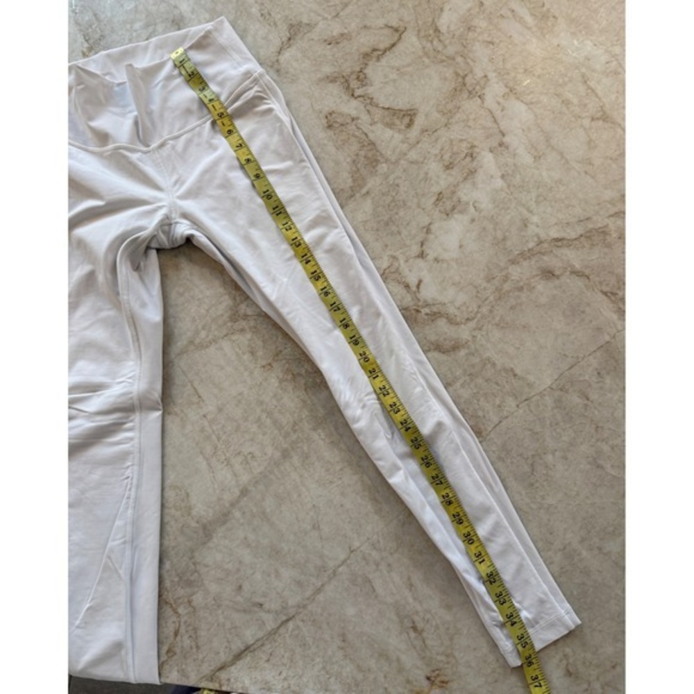 Lululemon White Size 6 Double Lined‎ Align 28" Tight - Picture 11 of 11